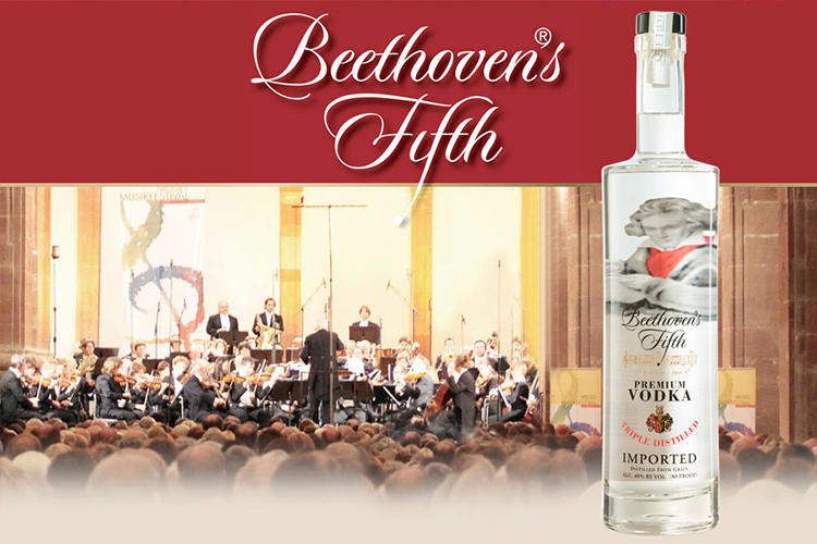 Beethoven's Fifth Premium Vodka